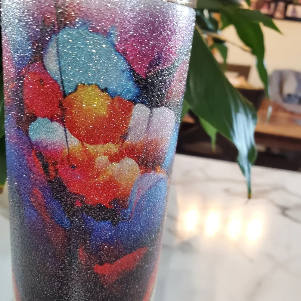 Hot Air Balloons 30 oz Glitter Tumbler 🎉sale